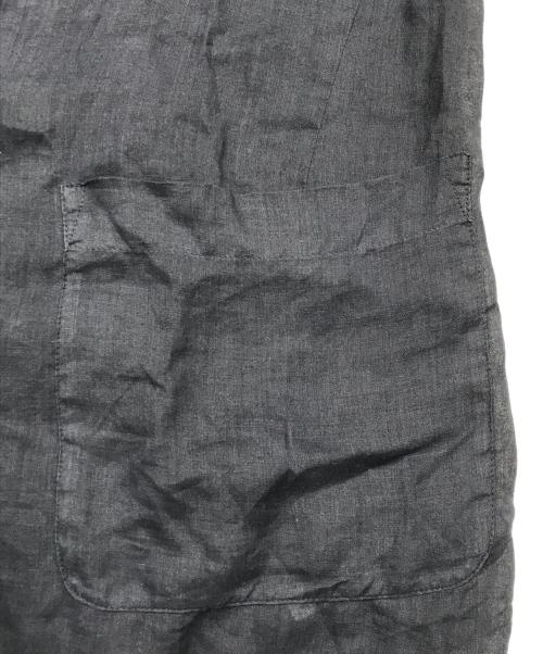 Whim Gazette（ウィムガゼット）Whim Gazette (ウィムガゼット) ラミーシャツジャケット ネイビー サイズ:36の古着・服飾アイテム