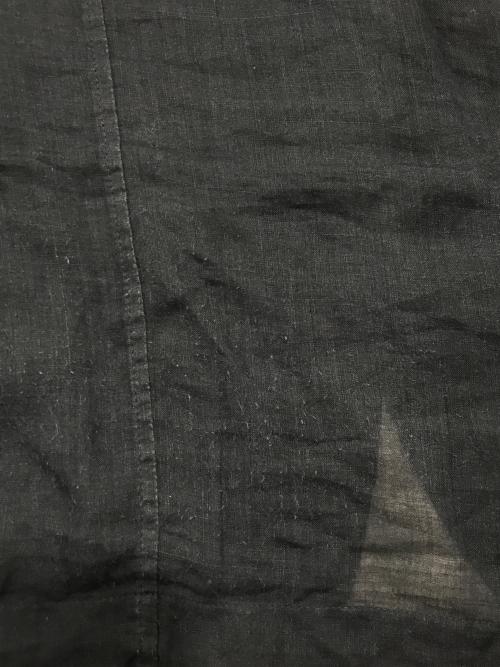 Whim Gazette（ウィムガゼット）Whim Gazette (ウィムガゼット) ラミーシャツジャケット ネイビー サイズ:36の古着・服飾アイテム