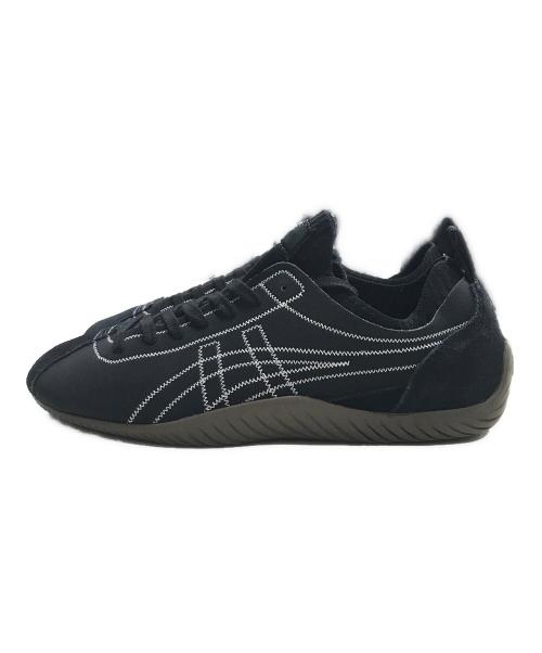Onitsuka Tiger（オニツカタイガー）Onitsuka Tiger (オニツカタイガー) ローカットスニーカー ブラック サイズ:US8/UK7/EURO41.5の古着・服飾アイテム