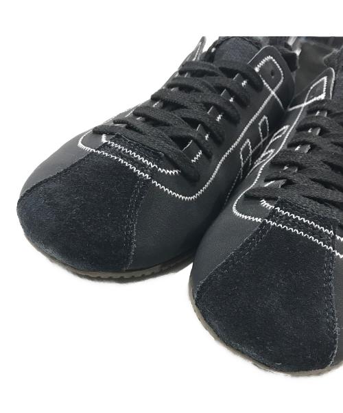 Onitsuka Tiger（オニツカタイガー）Onitsuka Tiger (オニツカタイガー) ローカットスニーカー ブラック サイズ:US8/UK7/EURO41.5の古着・服飾アイテム