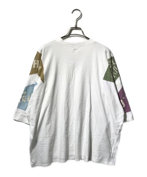 KAPITAL（キャピタル）KAPITAL (キャピタル) オーバーサイズTシャツ ホワイト サイズ:1の古着・服飾アイテム
