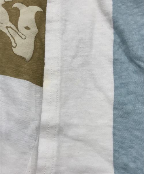 KAPITAL（キャピタル）KAPITAL (キャピタル) オーバーサイズTシャツ ホワイト サイズ:1の古着・服飾アイテム