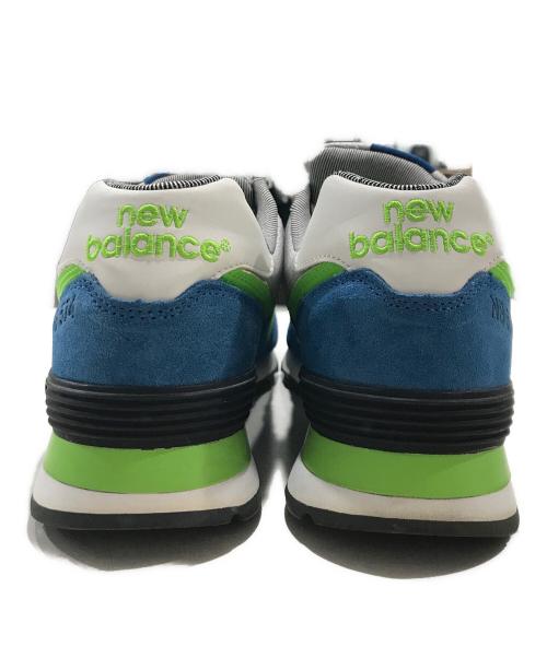 NEW BALANCE（ニューバランス）NEW BALANCE (ニューバランス) ローカットスニーカー ブルー サイズ:27.5㎝の古着・服飾アイテム