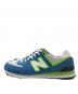 NEW BALANCE (ニューバランス) ローカットスニーカー ブルー サイズ:27.5㎝：6000円