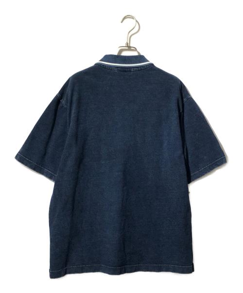 LACOSTE（ラコステ）LACOSTE (ラコステ) ポロシャツ インディゴ サイズ:Mの古着・服飾アイテム