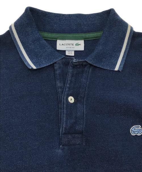 LACOSTE（ラコステ）LACOSTE (ラコステ) ポロシャツ インディゴ サイズ:Mの古着・服飾アイテム