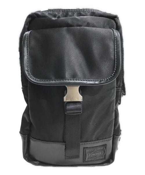 PORTER（ポーター）PORTER (ポーター) SAC'S BAR (サックスバー) STORM BODY BAG/ボディバッグ ブラックの古着・服飾アイテム