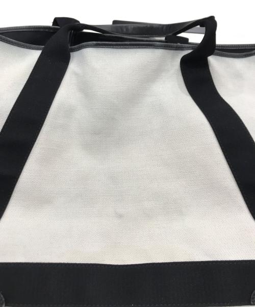 BALENCIAGA（バレンシアガ）BALENCIAGA (バレンシアガ) ネイビーカバストートバッグ ベージュの古着・服飾アイテム