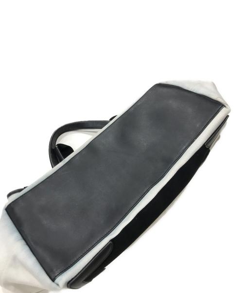 BALENCIAGA（バレンシアガ）BALENCIAGA (バレンシアガ) ネイビーカバストートバッグ ベージュの古着・服飾アイテム