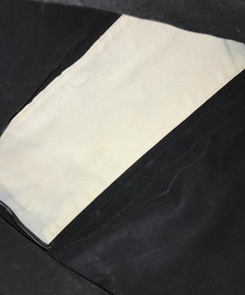 BALENCIAGA（バレンシアガ）BALENCIAGA (バレンシアガ) ネイビーカバストートバッグ ベージュの古着・服飾アイテム