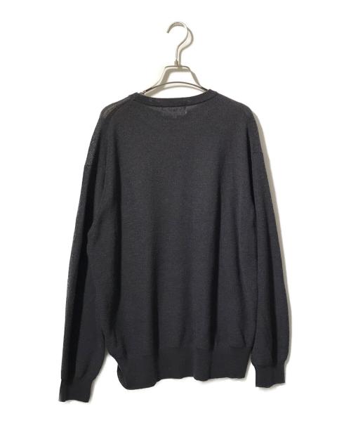 FOLL（フォル）FOLL (フォル) サマーウールニット グレー サイズ:2の古着・服飾アイテム