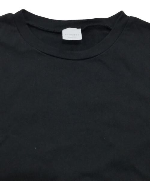 ELENDEEK（エレンディーク）ELENDEEK (エレンディーク) ペプラムカットソー ブラック サイズ:freeの古着・服飾アイテム