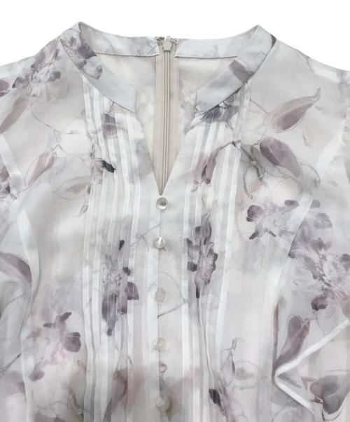 JUSGLITTY（ジャスグリッティー）JUSGLITTY (ジャスグリッティー) アイビープリントワンピース ピンク サイズ:2の古着・服飾アイテム