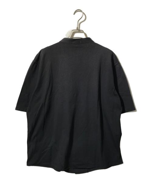 LACOSTE（ラコステ）LACOSTE (ラコステ) 半袖シャツ ブラック サイズ:Ｌの古着・服飾アイテム