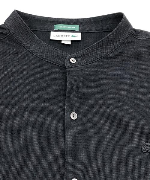 LACOSTE（ラコステ）LACOSTE (ラコステ) 半袖シャツ ブラック サイズ:Ｌの古着・服飾アイテム