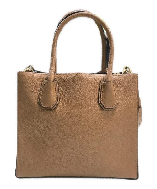 MICHAEL KORS（マイケルコース）MICHAEL KORS (マイケルコース) MERCER MEDIUM TOTE/2WAYバッグ ブラウンの古着・服飾アイテム