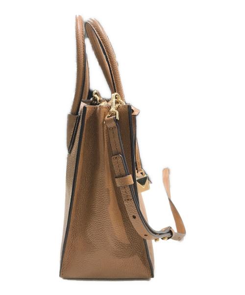 MICHAEL KORS（マイケルコース）MICHAEL KORS (マイケルコース) MERCER MEDIUM TOTE/2WAYバッグ ブラウンの古着・服飾アイテム