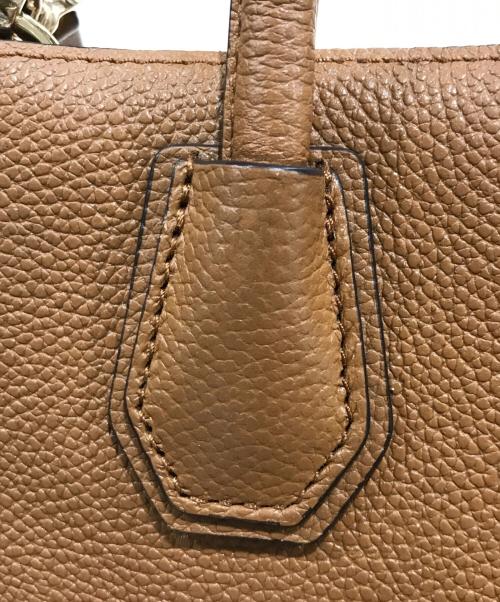 MICHAEL KORS（マイケルコース）MICHAEL KORS (マイケルコース) MERCER MEDIUM TOTE/2WAYバッグ ブラウンの古着・服飾アイテム