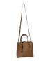 中古・古着 MICHAEL KORS (マイケルコース) MERCER MEDIUM TOTE/2WAYバッグ ブラウン：8000円
