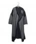 COMME des GARCONS（コムデギャルソン）の古着「ニット切替ロングコート」｜グレー×ネイビー