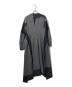 COMME des GARCONS (コムデギャルソン) ニット切替ロングコート グレー×ネイビー サイズ:xs：30000円