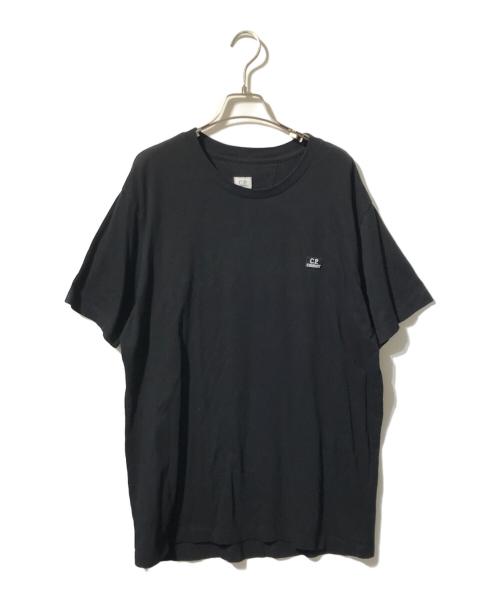 C.P COMPANY（シーピーカンパニー）C.P COMPANY (シーピーカンパニー) ワンポイントロゴTシャツ ブラック サイズ:ＸＬの古着・服飾アイテム
