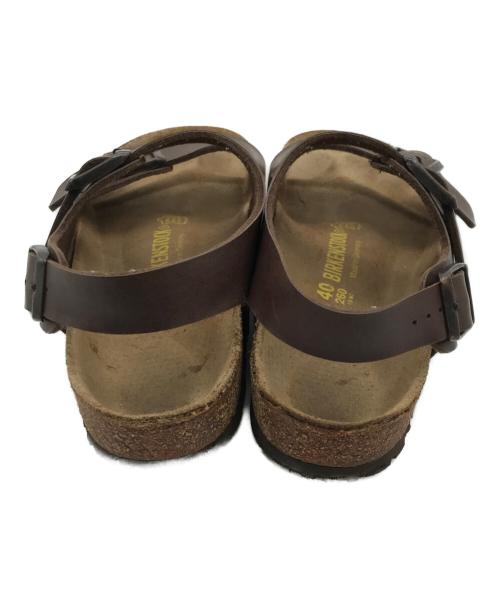 BIRKENSTOCK（ビルケンシュトック）BIRKENSTOCK (ビルケンシュトック) サンダル ブラウン サイズ:26の古着・服飾アイテム
