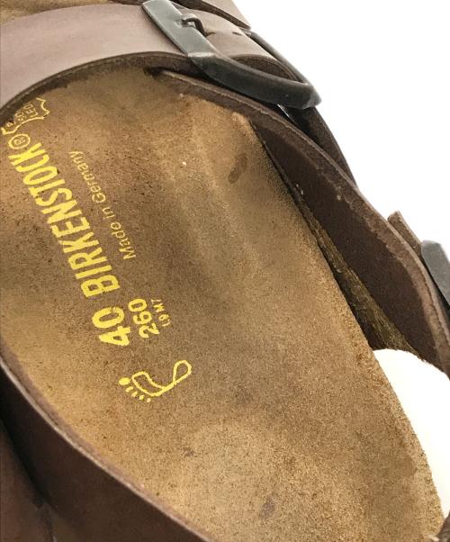 BIRKENSTOCK（ビルケンシュトック）BIRKENSTOCK (ビルケンシュトック) サンダル ブラウン サイズ:26の古着・服飾アイテム