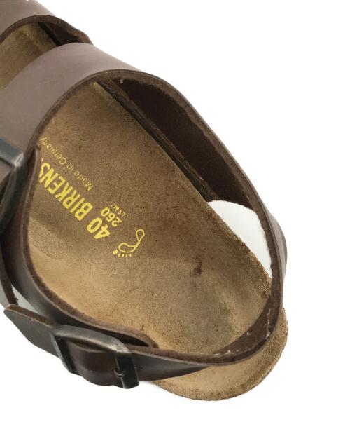 BIRKENSTOCK（ビルケンシュトック）BIRKENSTOCK (ビルケンシュトック) サンダル ブラウン サイズ:26の古着・服飾アイテム