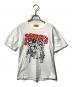 Hysteric Glamour（ヒステリックグラマー）の古着「HIT THE ROAD チビTシャツ」｜ホワイト