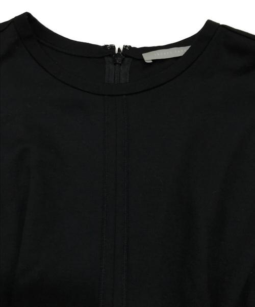 theory luxe（セオリーリュクス）theory luxe (セオリーリュクス) ペプラムショートスリーブカットソー ブラック サイズ:32の古着・服飾アイテム