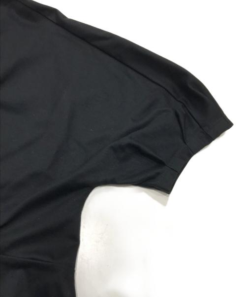 theory luxe（セオリーリュクス）theory luxe (セオリーリュクス) ペプラムショートスリーブカットソー ブラック サイズ:32の古着・服飾アイテム