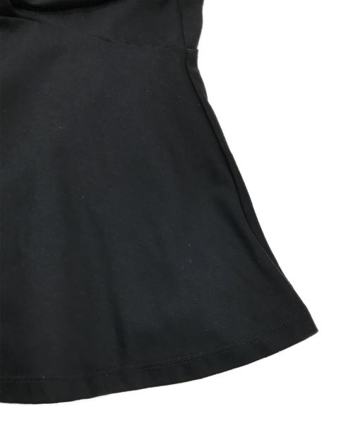 theory luxe（セオリーリュクス）theory luxe (セオリーリュクス) ペプラムショートスリーブカットソー ブラック サイズ:32の古着・服飾アイテム
