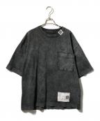 Maison MIHARA YASUHIROメゾン ミハラ ヤスヒロ）の古着「アマチュアソーンライクTシャツ」｜ブラック