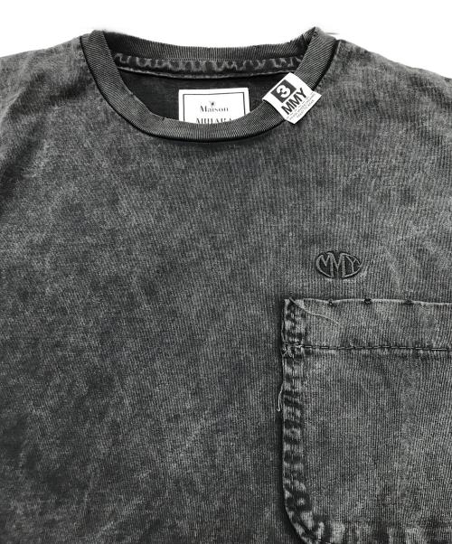 Maison MIHARA YASUHIRO（メゾン ミハラ ヤスヒロ）Maison MIHARA YASUHIRO (メゾン ミハラ ヤスヒロ) アマチュアソーンライクTシャツ ブラック サイズ:48の古着・服飾アイテム