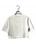 DIESEL (ディーゼル) センターロゴクロップドTシャツ ホワイト サイズ:14Y：5000円