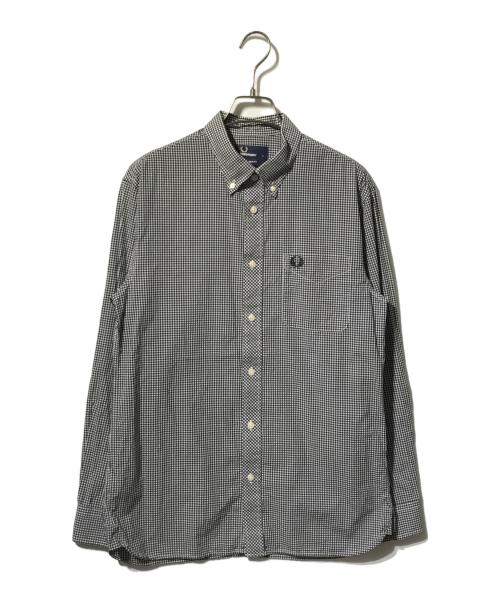 FRED PERRY（フレッドペリー）FRED PERRY (フレッドペリー) チェックシャツ ネイビー サイズ:Mの古着・服飾アイテム