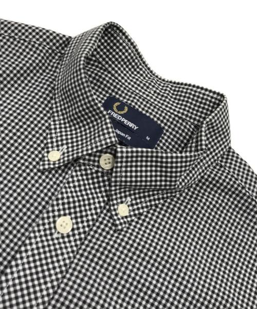 FRED PERRY（フレッドペリー）FRED PERRY (フレッドペリー) チェックシャツ ネイビー サイズ:Mの古着・服飾アイテム
