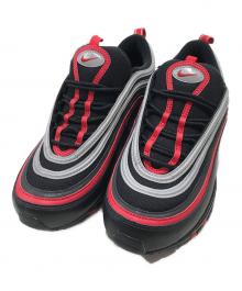 NIKE（ナイキ）の古着「エアマックス97 "ブラック/レッド/シルバー"」｜ブラック