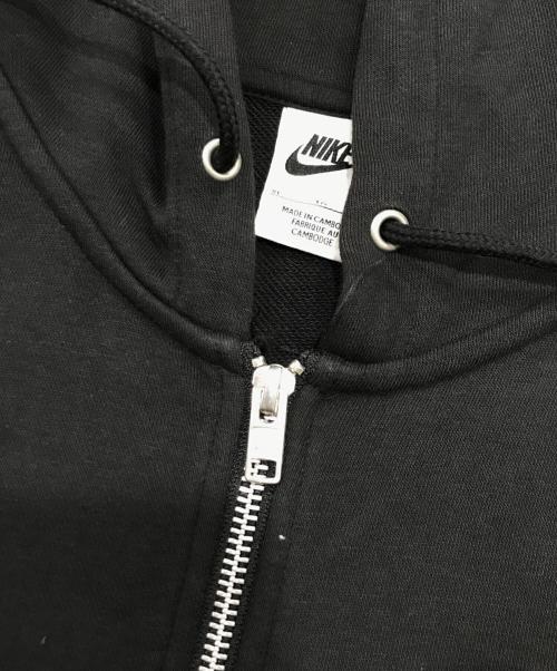 NIKE（ナイキ）NIKE (ナイキ) クラブ フレンチテリー フルジップパーカー/フーディー ブラック サイズ:XLの古着・服飾アイテム