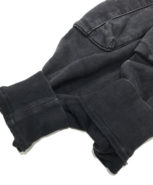 HARE（ハレ）HARE (ハレ) ショート丈ジップパーカー/フーディー グレー サイズ:Ｓの古着・服飾アイテム