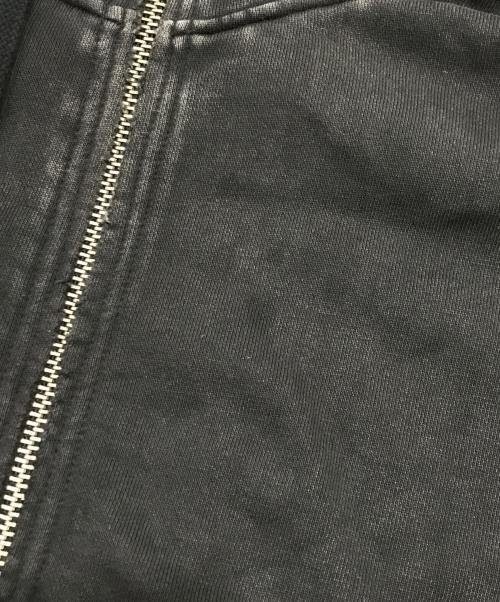 HARE（ハレ）HARE (ハレ) ショート丈ジップパーカー/フーディー グレー サイズ:Ｓの古着・服飾アイテム