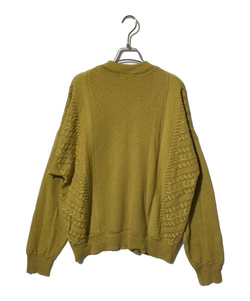 yashiki（ヤシキ）yashiki (ヤシキ) Hanadoki Knit イエロー サイズ:1の古着・服飾アイテム