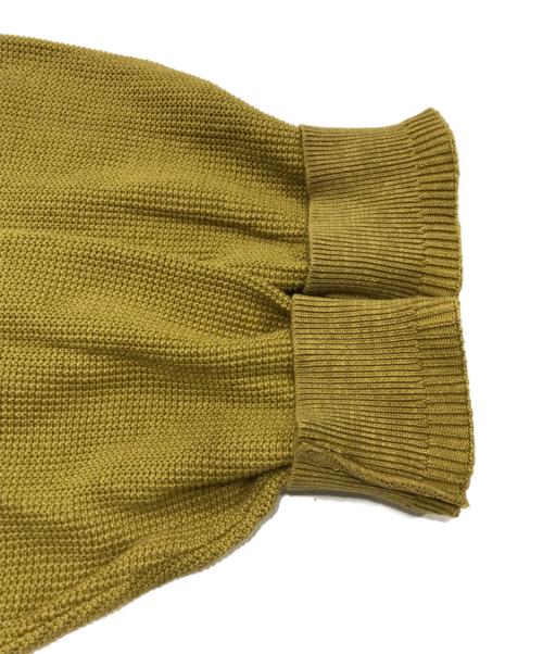 yashiki（ヤシキ）yashiki (ヤシキ) Hanadoki Knit イエロー サイズ:1の古着・服飾アイテム