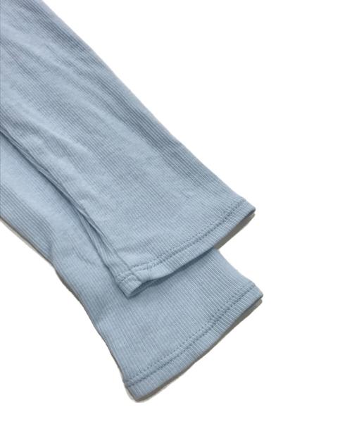 ETRE TOKYO（エトレトウキョウ）ETRE TOKYO (エトレトウキョウ) ヘンリーネックシアープルオーバー ブルー サイズ:Fの古着・服飾アイテム
