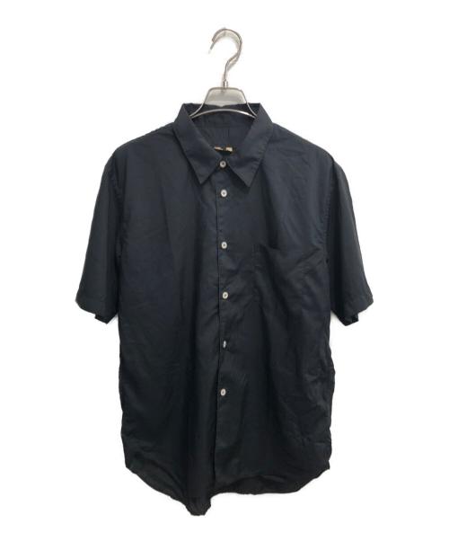 COMME des GARCONS HOMME DEUX（コムデギャルソン オム ドゥ）COMME des GARCONS HOMME DEUX (コムデギャルソン オム ドゥ) 製品染め半袖シャツ ブラック サイズ:Ｍの古着・服飾アイテム