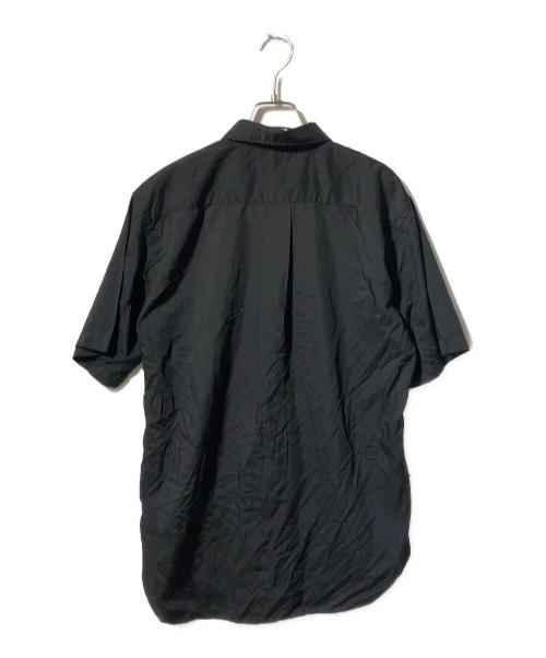 COMME des GARCONS HOMME DEUX（コムデギャルソン オム ドゥ）COMME des GARCONS HOMME DEUX (コムデギャルソン オム ドゥ) 製品染め半袖シャツ ブラック サイズ:Ｍの古着・服飾アイテム