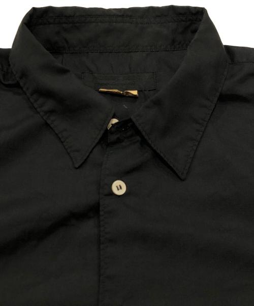 COMME des GARCONS HOMME DEUX（コムデギャルソン オム ドゥ）COMME des GARCONS HOMME DEUX (コムデギャルソン オム ドゥ) 製品染め半袖シャツ ブラック サイズ:Ｍの古着・服飾アイテム