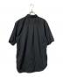 COMME des GARCONS HOMME DEUX (コムデギャルソン オム ドゥ) 製品染め半袖シャツ ブラック サイズ:Ｍ：20000円