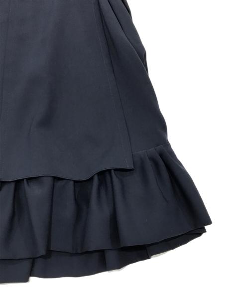 FOXEY NEWYORK（フォクシーニューヨーク）FOXEY NEWYORK (フォクシーニューヨーク) ノースリーブワンピース ネイビー サイズ:38の古着・服飾アイテム